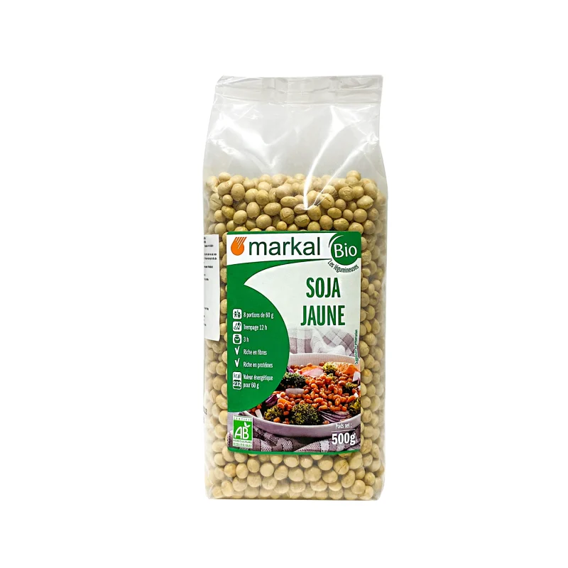 Đậu nành hữu cơ Markal 500G - Gói
