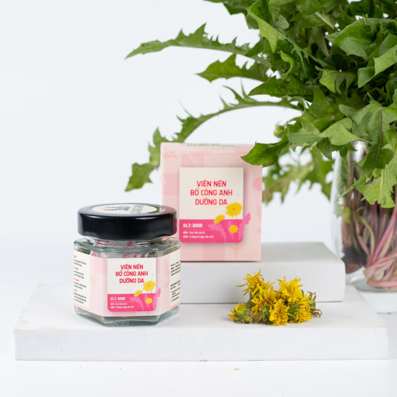 Viên nén Bồ Công Anh dưỡng da 50gr - Lọ